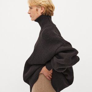 Babaa Black Turtleneck Sweater No 17